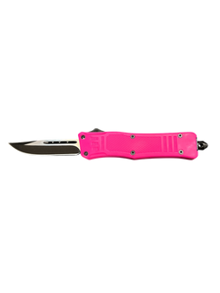 Hot Pink "Atomic" OTF Automatic Pocket Knife (D2 Steel)