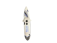 "Wartech" Angry Shark Automatic Pocket Knife - (3cR13 Steel)