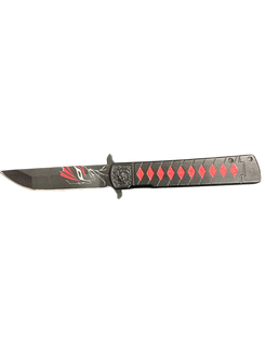 "Wartech" Demon Slayer Assisted Opening Pocket Knife (3cR13 Steel)