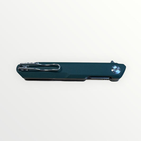 "COBRATEC" Monarch Green 3.5" Inch D2 Steel Assisted Opening Knife