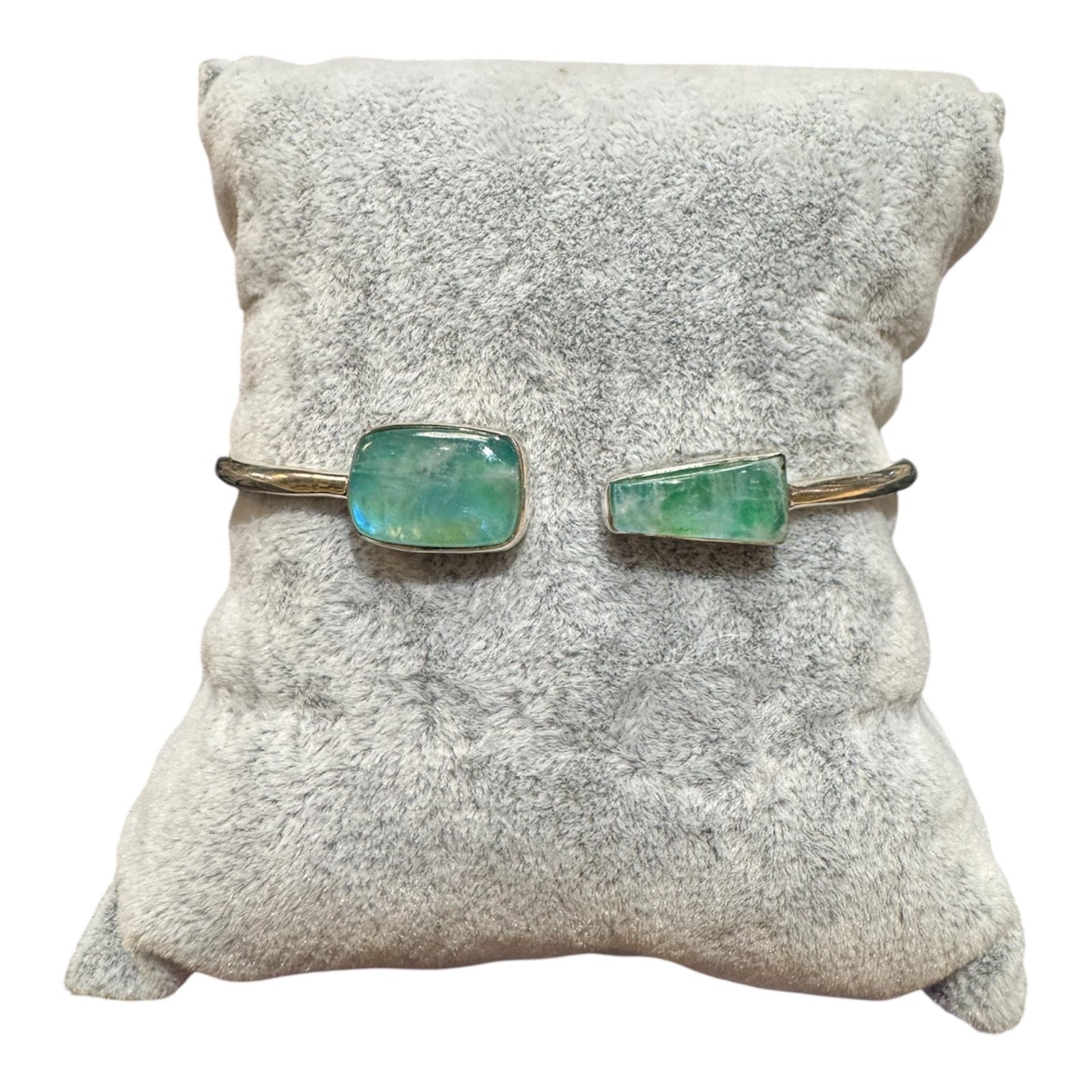 Green Moonstone - Adjustable Stone Bracelet