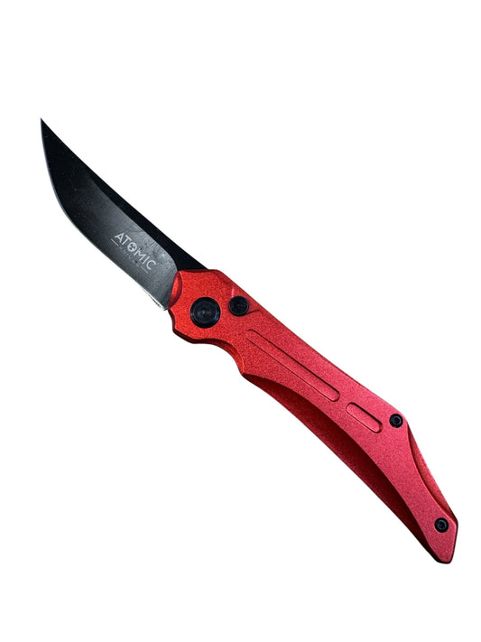 "Atomic" - Automatic OTS - D2 Steel - Pocket Knife