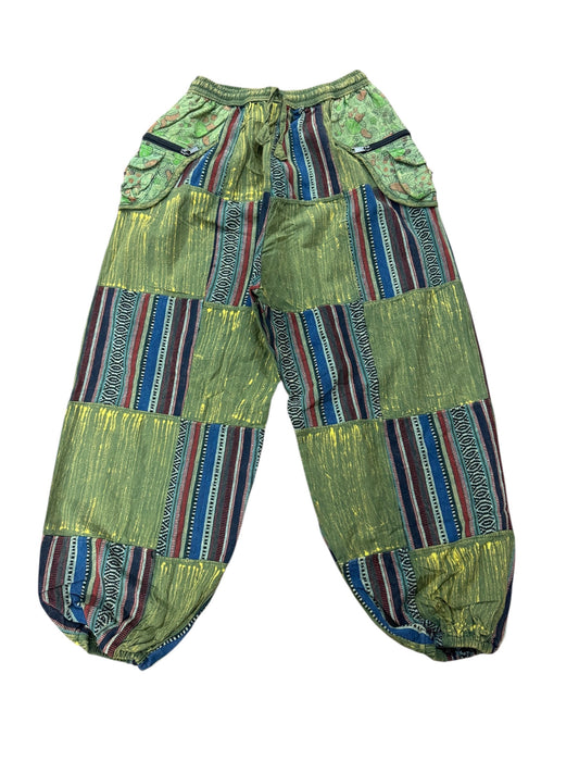 Eco Friendly - Handmade - Hippie Pants - (Size L/XL)