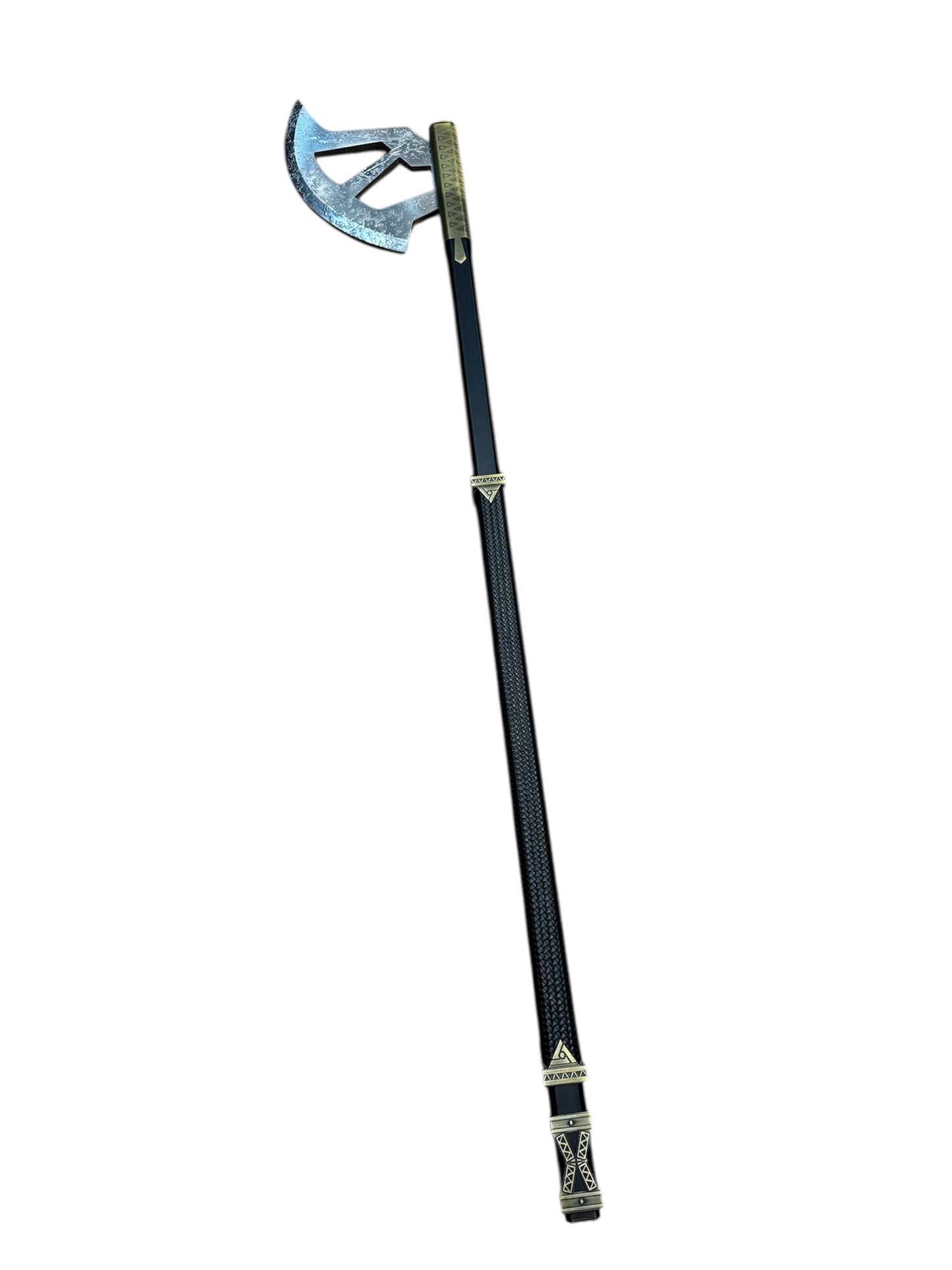 LOTR Gimli's Axe Replica - Aluminium Shaft - Stainless Steel Blade - Wooden Wall Plaque