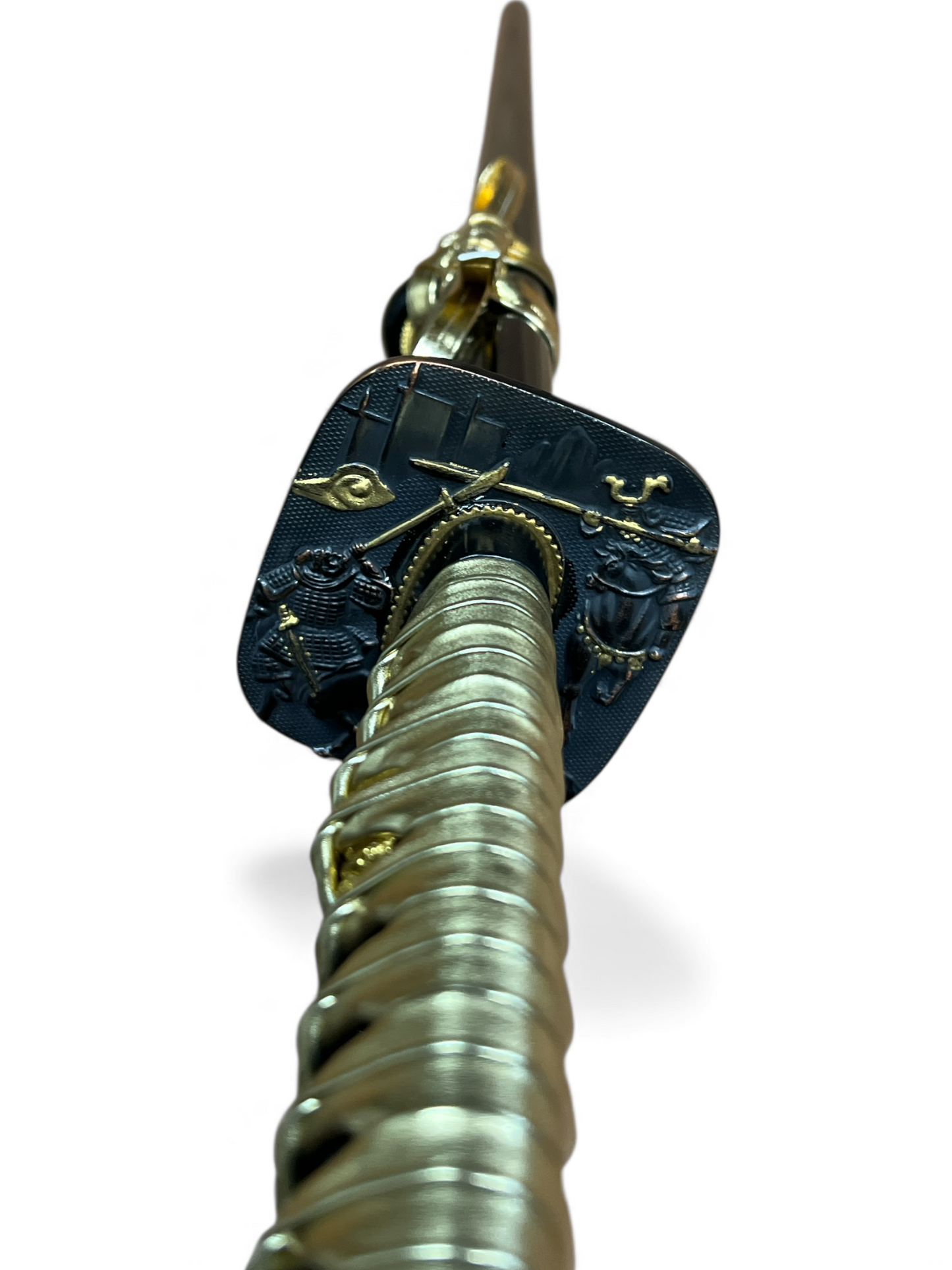 Hand Forged Golden Samurai Katana - 1065 High Carbon Steel