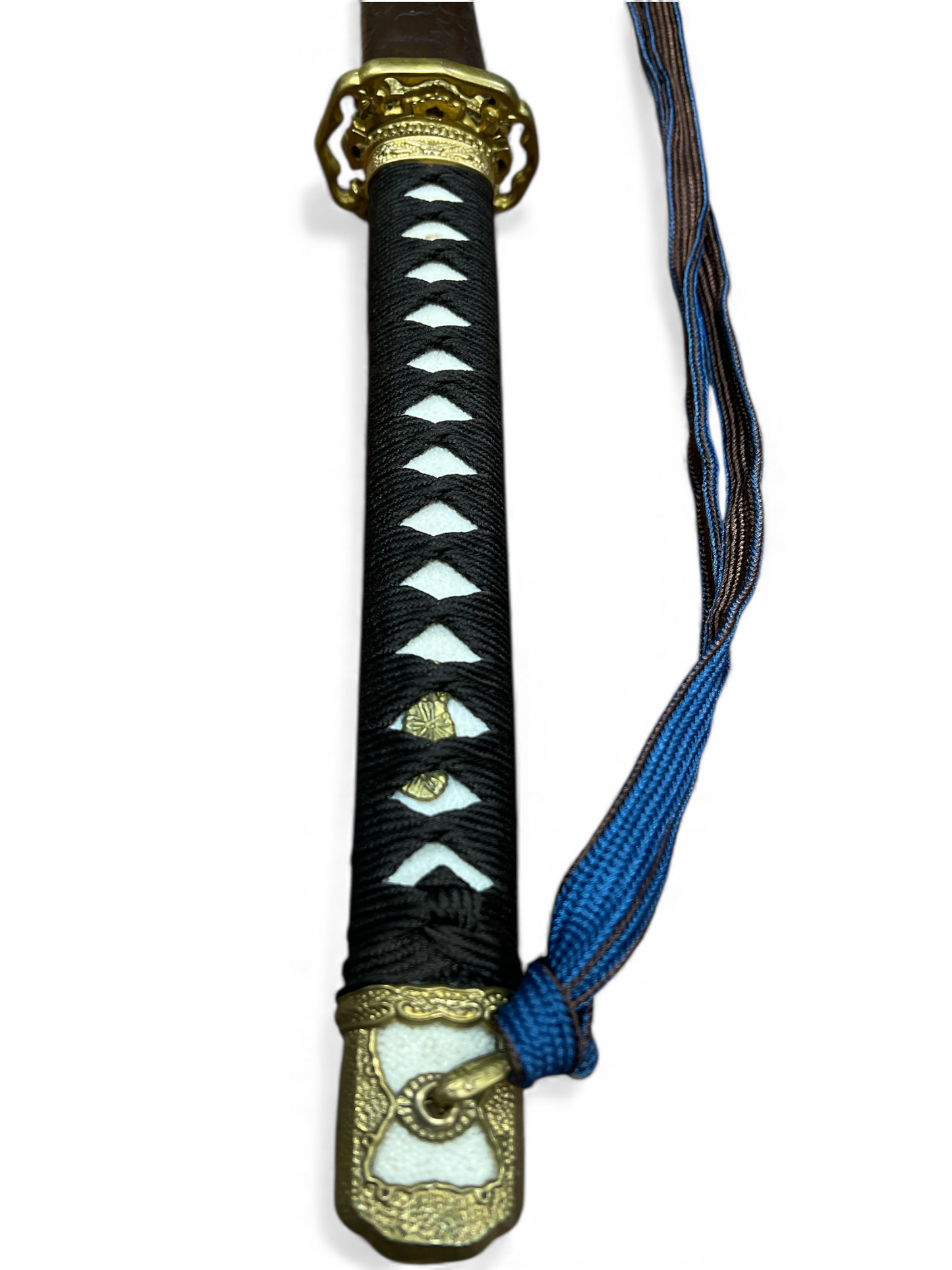 Hand Forged Officer Katana - 1095 High Carbon Clay Tempered Steel - Certificate of Authenticity