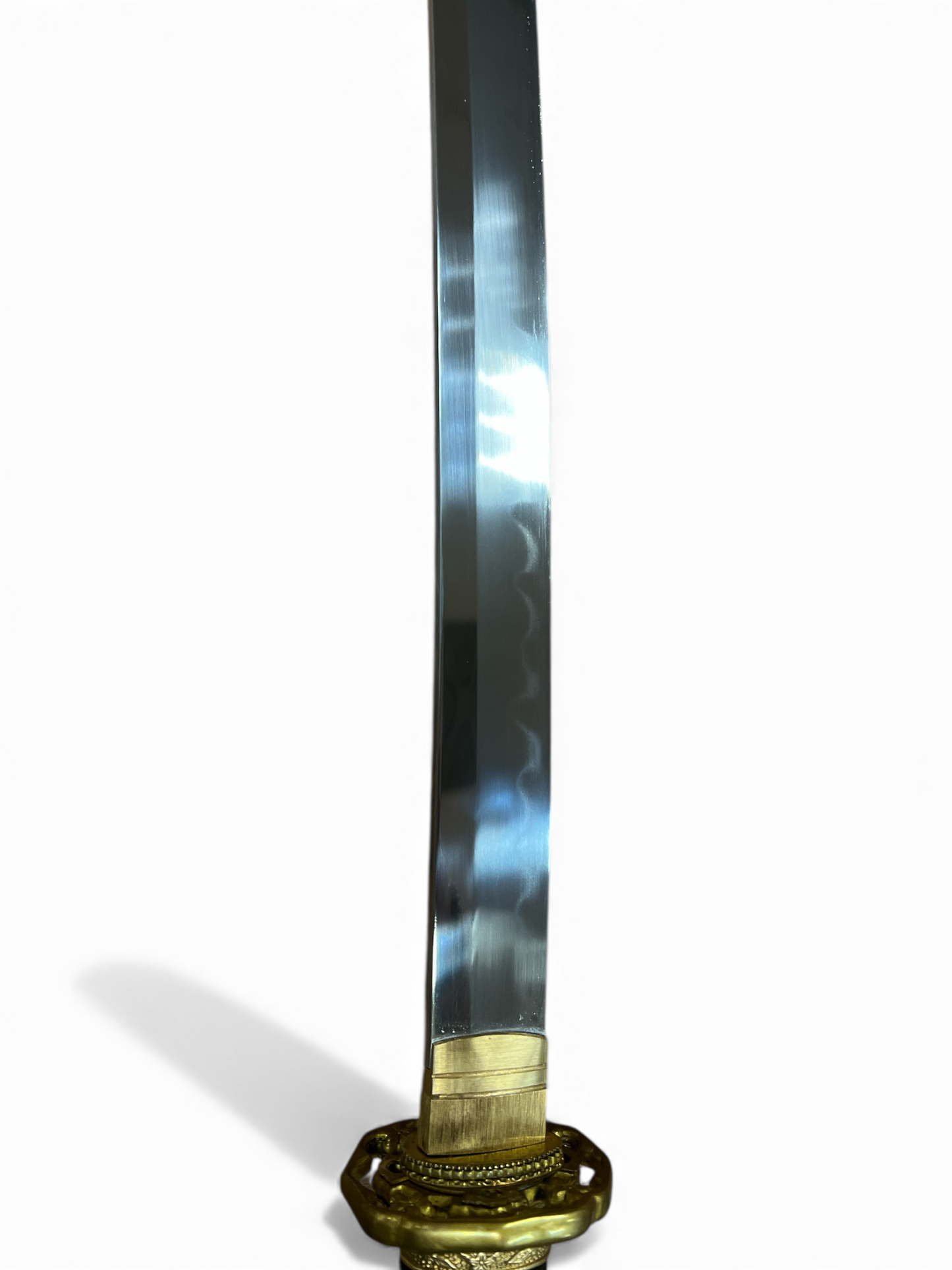 Hand Forged Officer Katana - 1095 High Carbon Clay Tempered Steel - Certificate of Authenticity