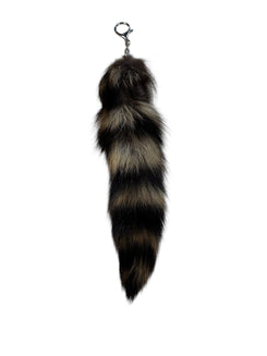 Raccoon Tail - Ethically Sourced - Keychain