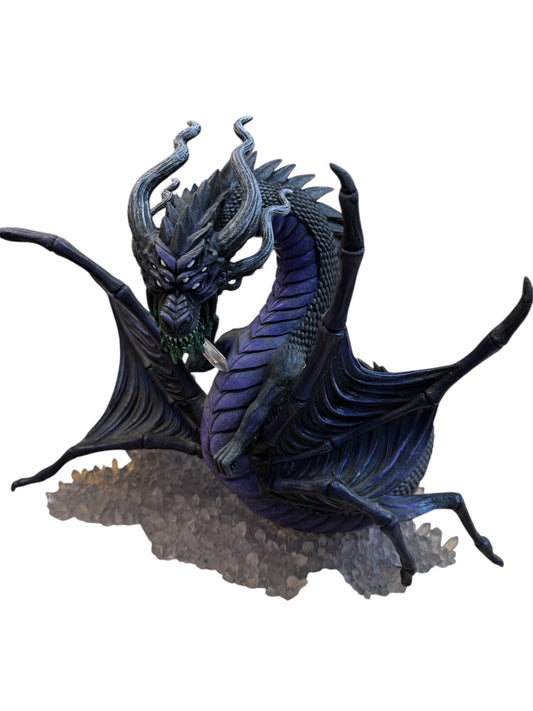Dragon Serpent - Polyresin Composite - 10.5" Inches Tall