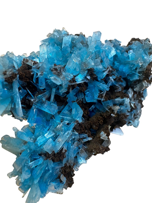 Blue Hemimorphite #2 - Mined in Mexico - 3in x 2in Size