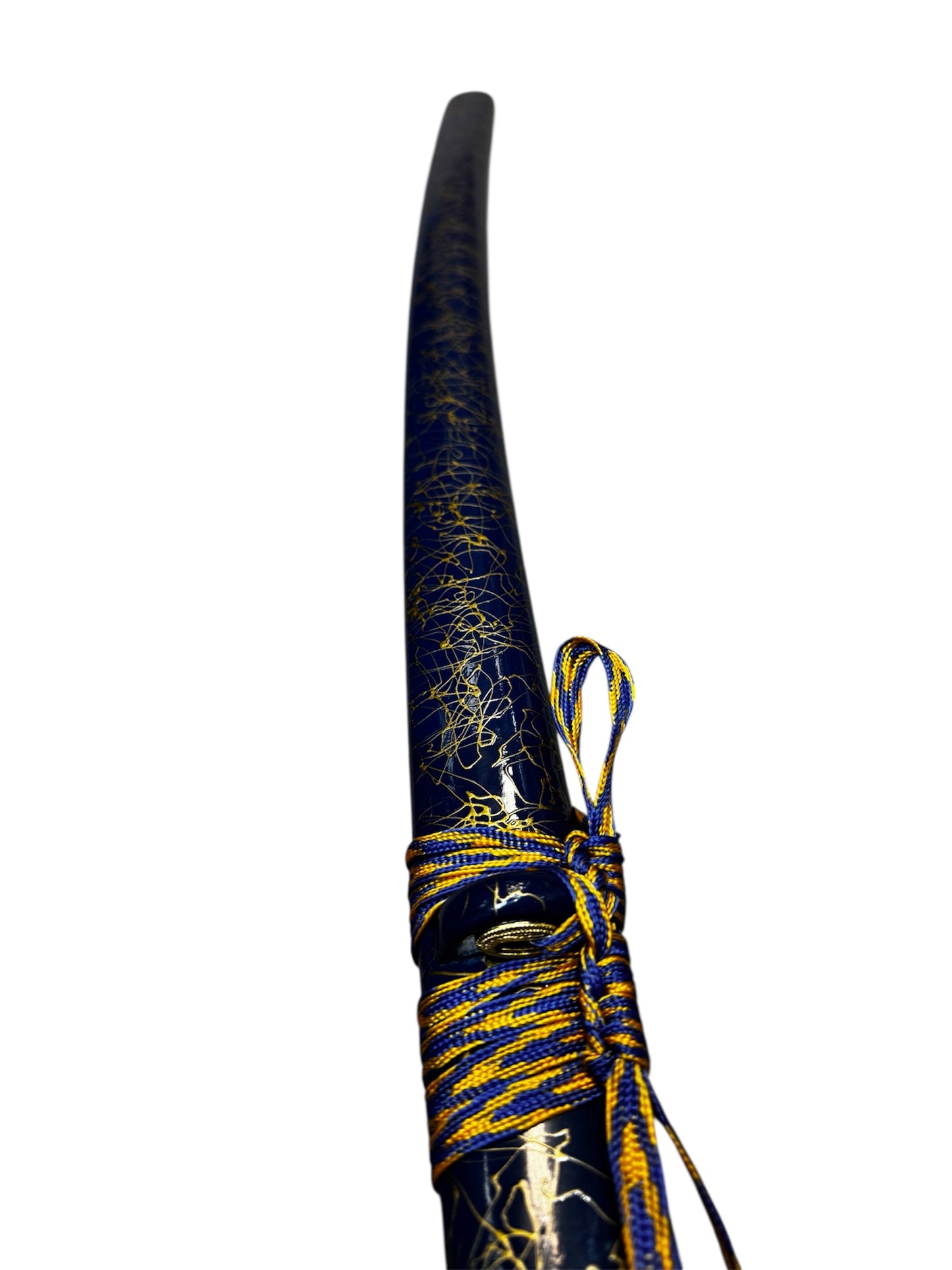 Shinwa Purple Serpent Katana - 1045 Carbon Steel - Genuine Rayskin - Metal Alloy Tsuba
