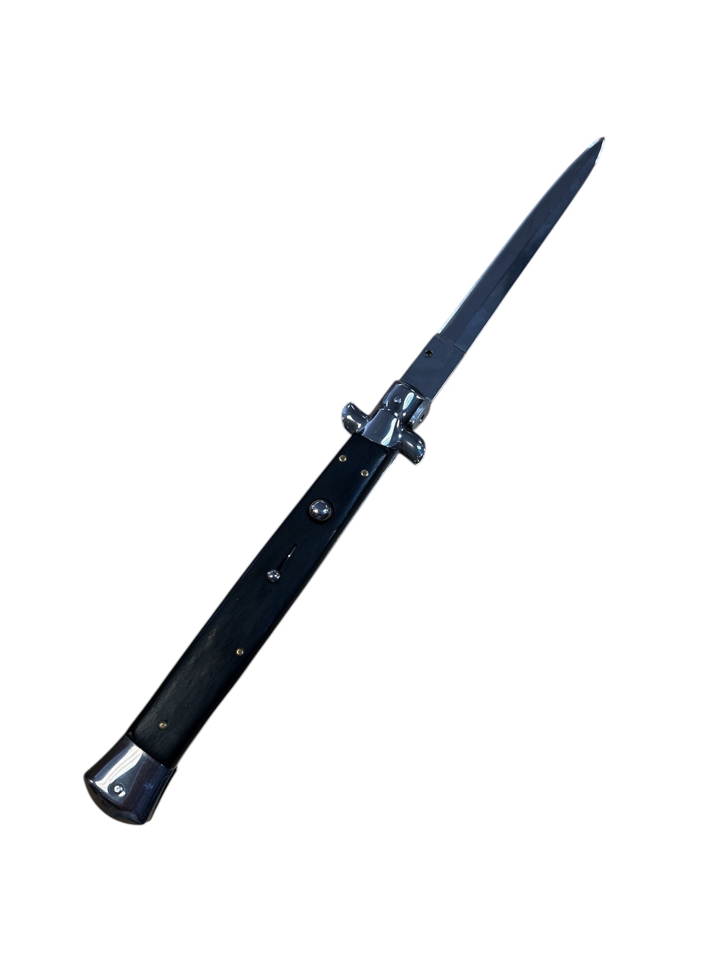 Italian Stiletto - Nylon Sheath - 6" Inch Blade - 13" Inch Total Length
