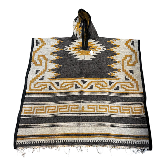 Hand Woven Poncho - Made From Alpaca Wool - Heavy Duty