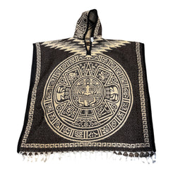 Hand Woven Poncho - Made From Alpaca Wool - Heavy Duty