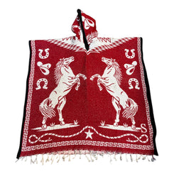 Hand Woven Poncho - Made From Alpaca Wool - Heavy Duty