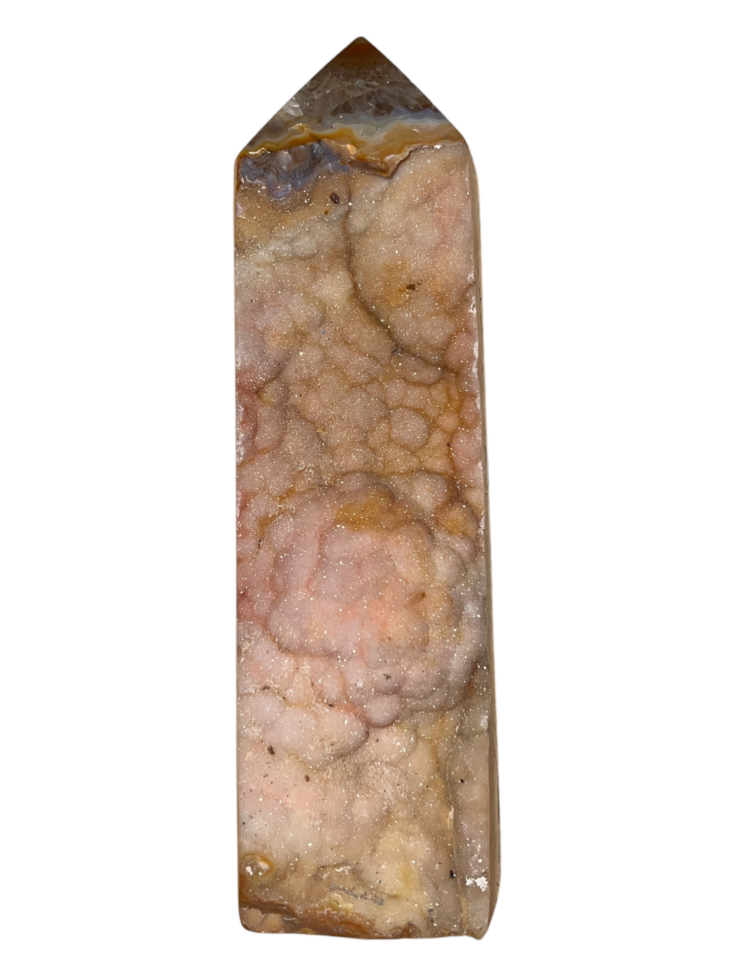 "A" Grade Druzy Carnelian Tower (Brazil)