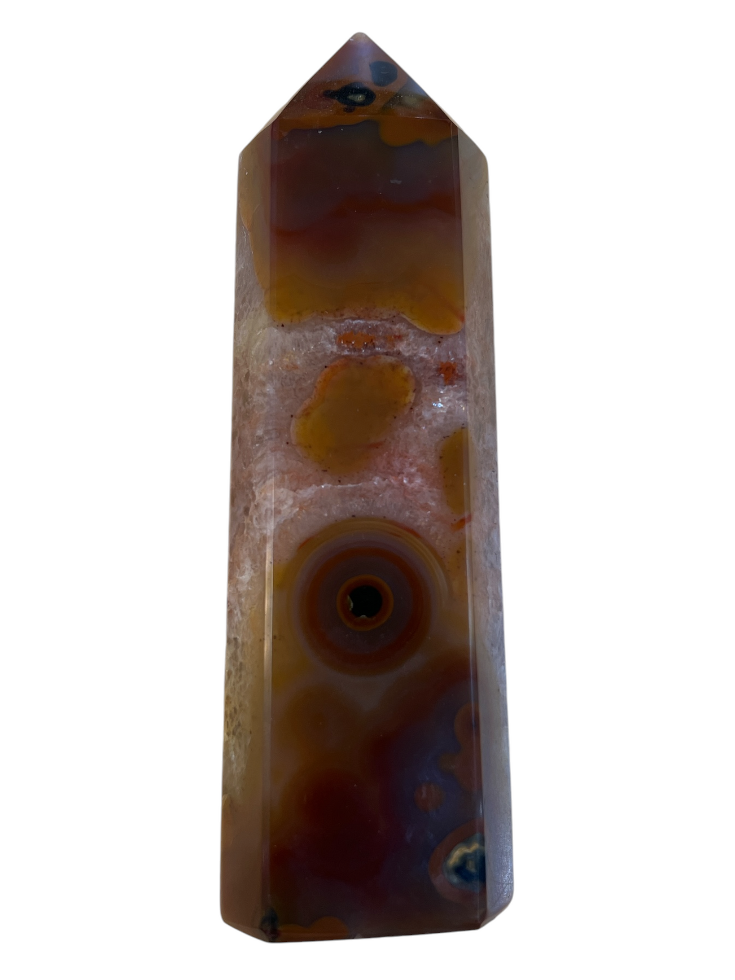 "A" Grade Druzy Carnelian Tower (Brazil)