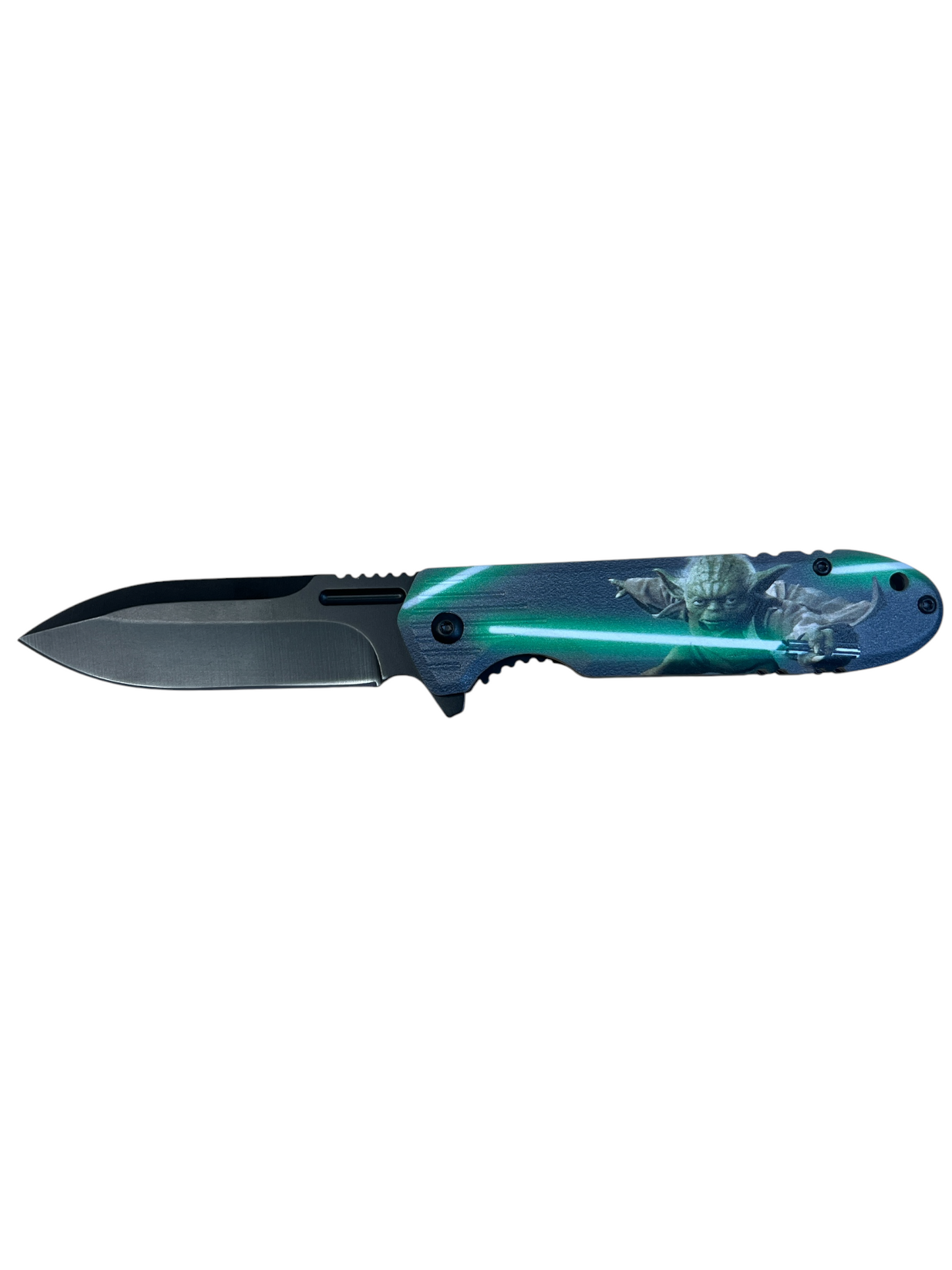 "Yoda" Assisted Opening Pocket Knife - 3cR13 Steel