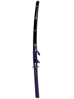 Purple Majesty Katana - 1065 High Carbon Steel - Genuine Ray Skin