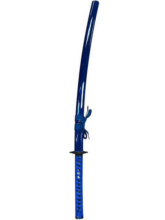 Azure Sea Lily Handmade Katana - 1045 High Carbon Blue Steel - Sword Stand & Box Included