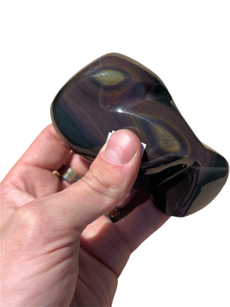 "A" Grade Rainbow Obsidian Specimen