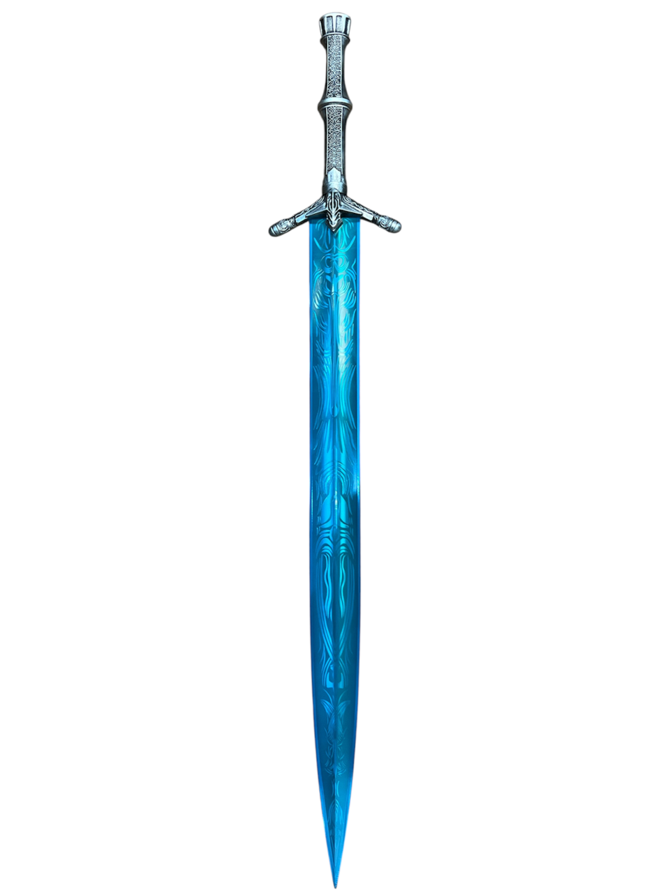 "Dark Souls" Blue Moon Great Sword - Includes Wall Plaque - 440 Stainless Steel
