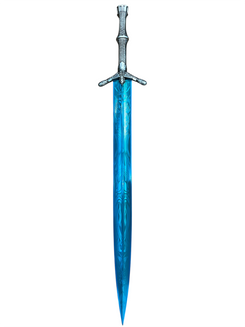 "Dark Souls" Blue Moon Great Sword - Includes Wall Plaque - 440 Stainless Steel