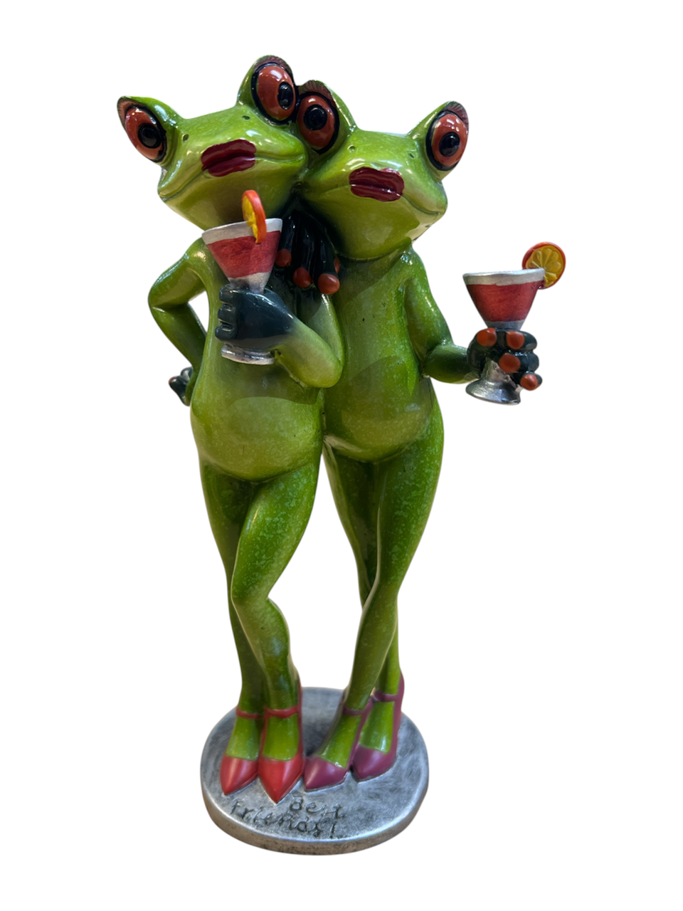 Resin Frog Figurines ( Multiple Options) 7" x 3" Inches