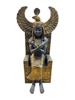 Cleopatra Resin Figurine - 12" x 6.5"