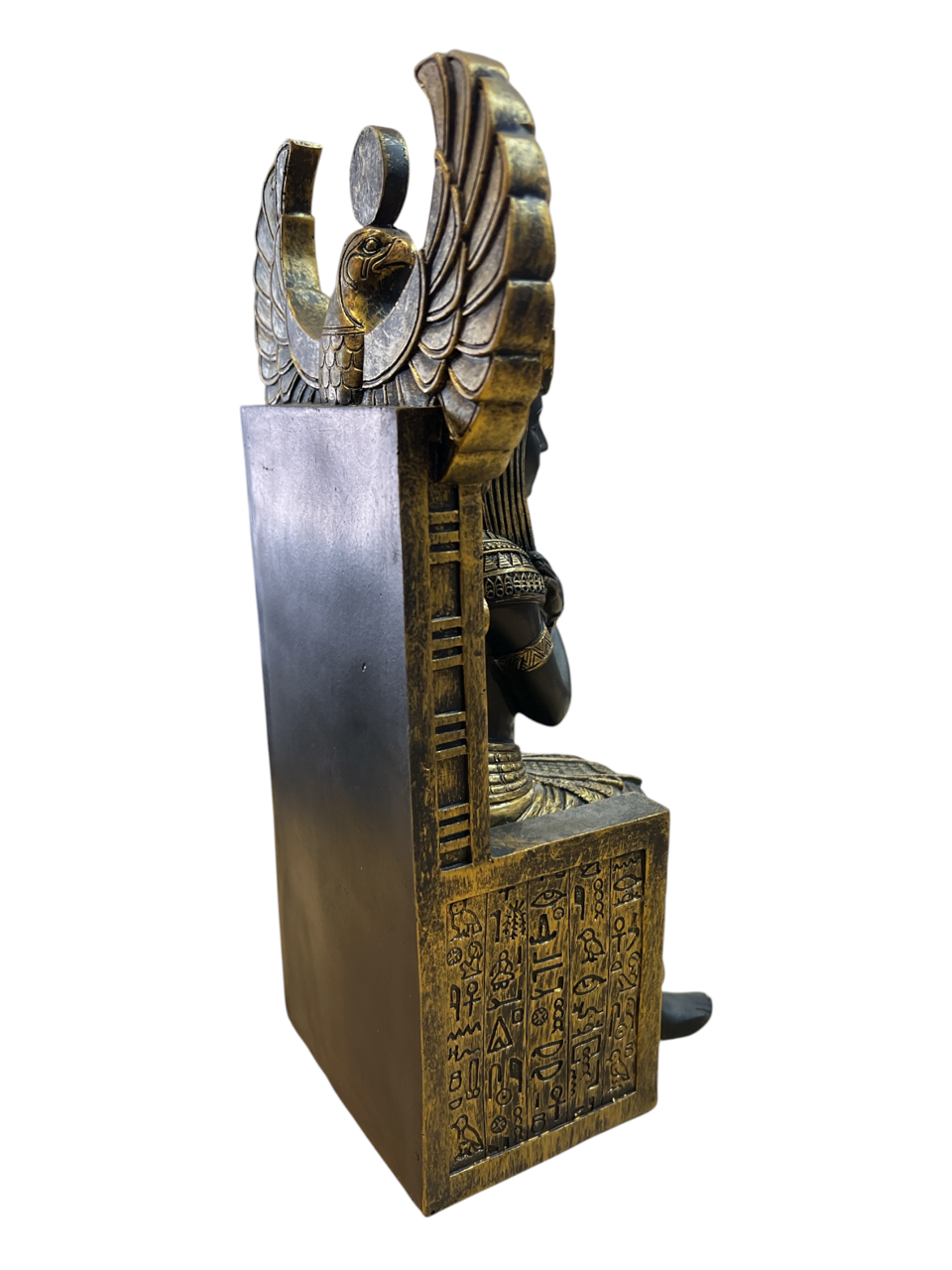 Cleopatra Resin Figurine - 12" x 6.5"