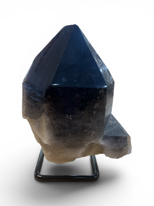 Smokey Quartz On Stand - Madagascar - 9" x 6.5"