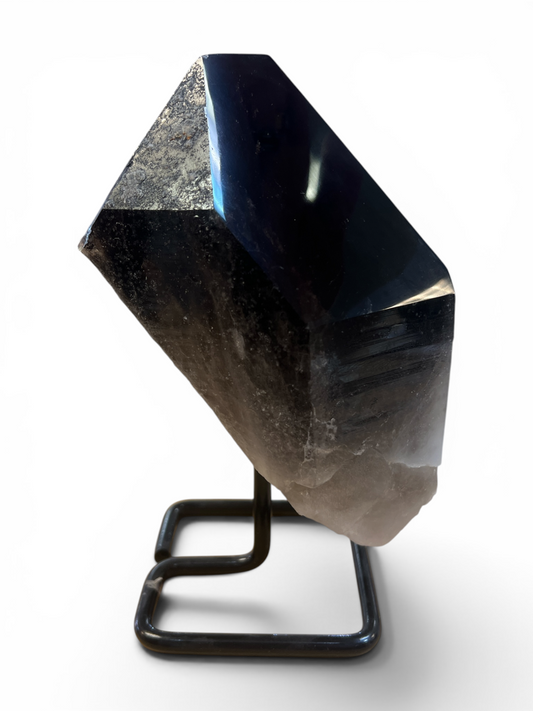 Smokey Quartz On Stand - Madagascar - 9" x 6.5"