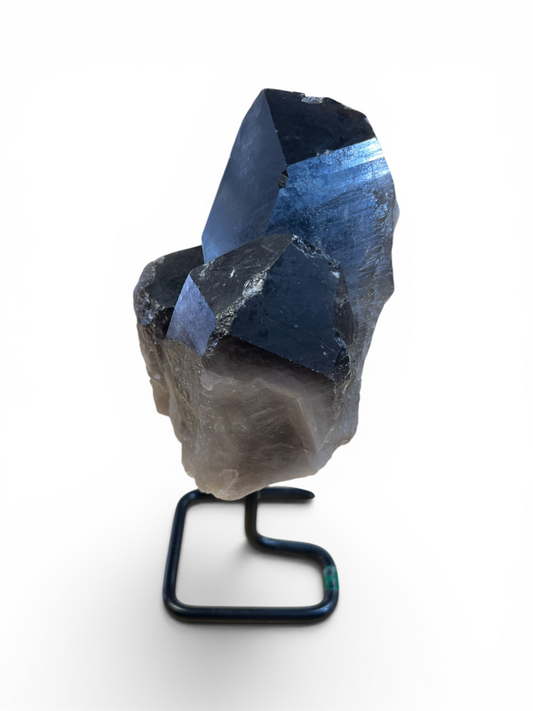 Smokey Quartz On Stand - Madagascar - 8" x 4" Inches