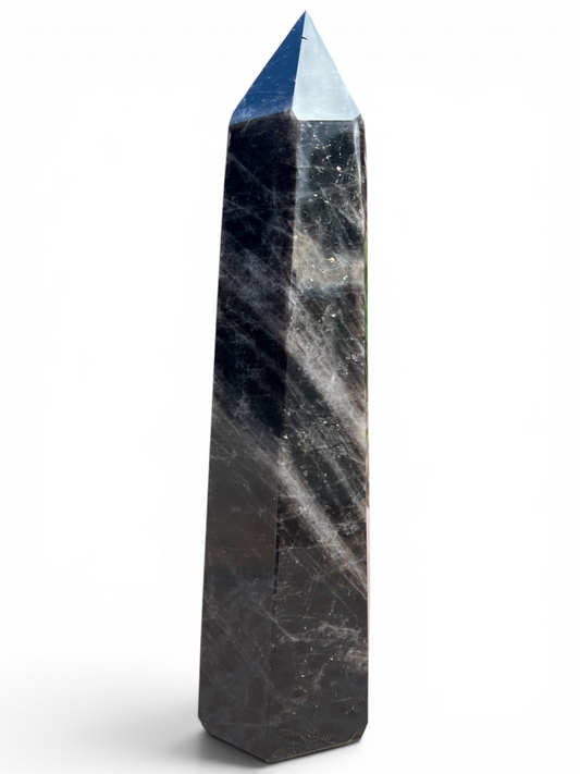 "A" Smokey Quartz Tower - 10" x 3" - 2lbs