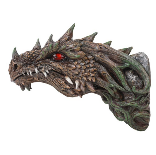 Tree Dragon Wall Plaque With LED (My Eyes Glow!)