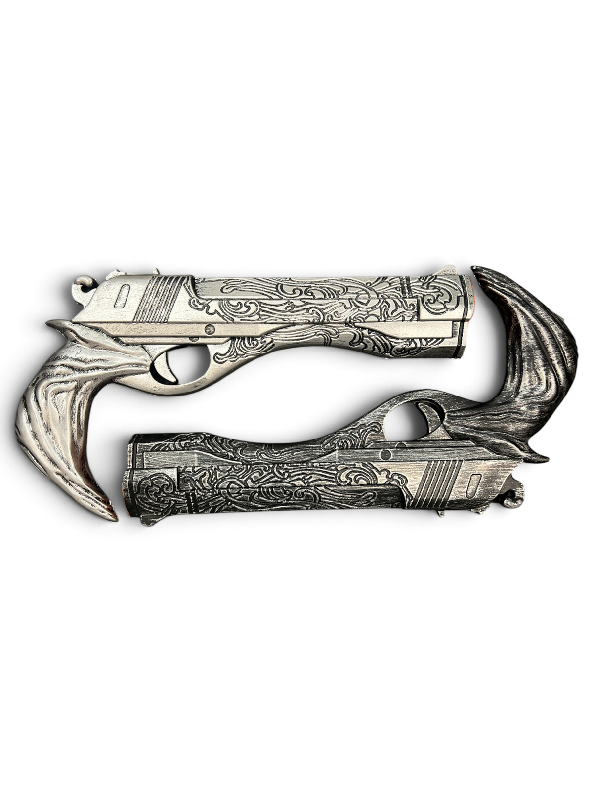 Ebony & Ivory Foam LARP Pistols (Pair) | Devil May Cry – main view
