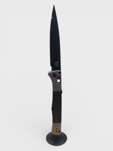 Benchmade Knives "Auto Fact" - Aircraft Aluminium & Carbon Fiber Body - S9OV Steel - OTS